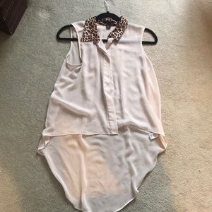 High low forever 21 blouse